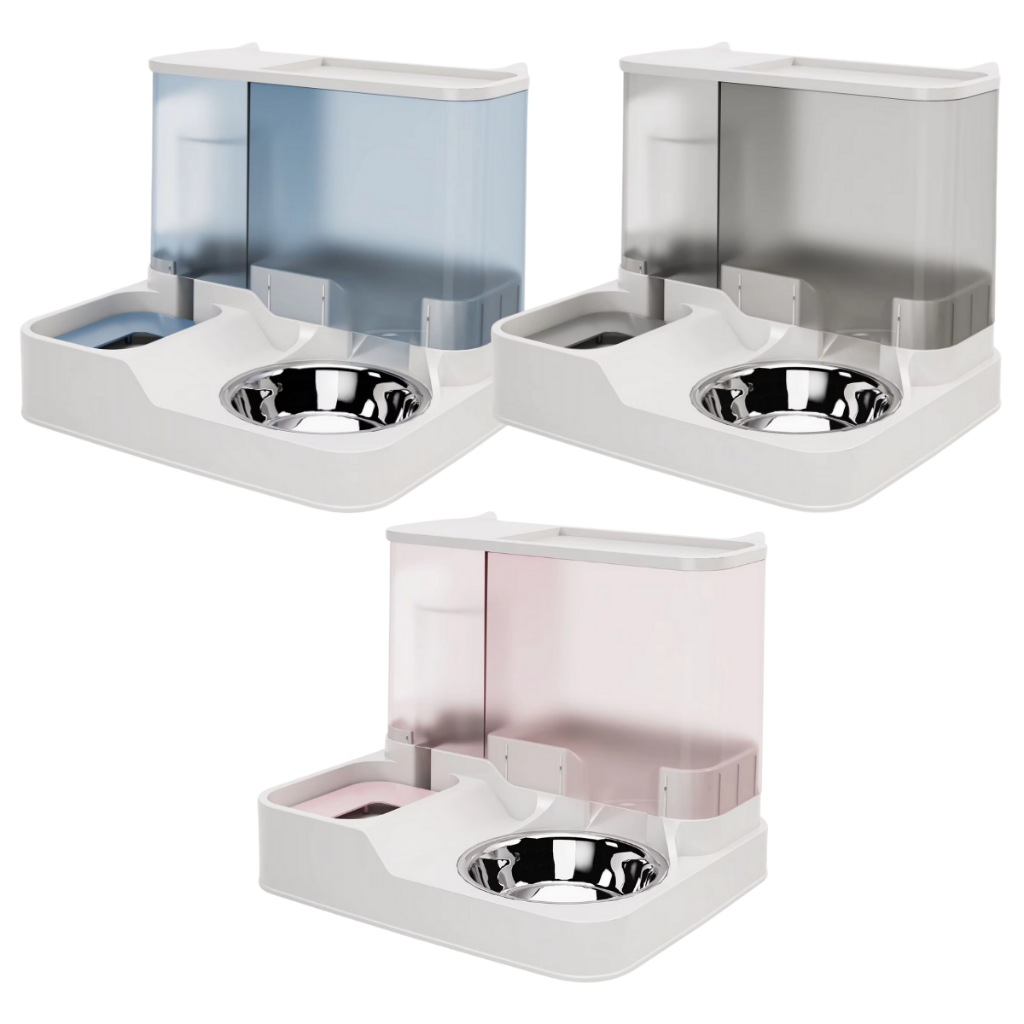 Bebedouro Comedouro Gravidade P/ Cães Gatos Pet Alimentação em Oferta na Shopee