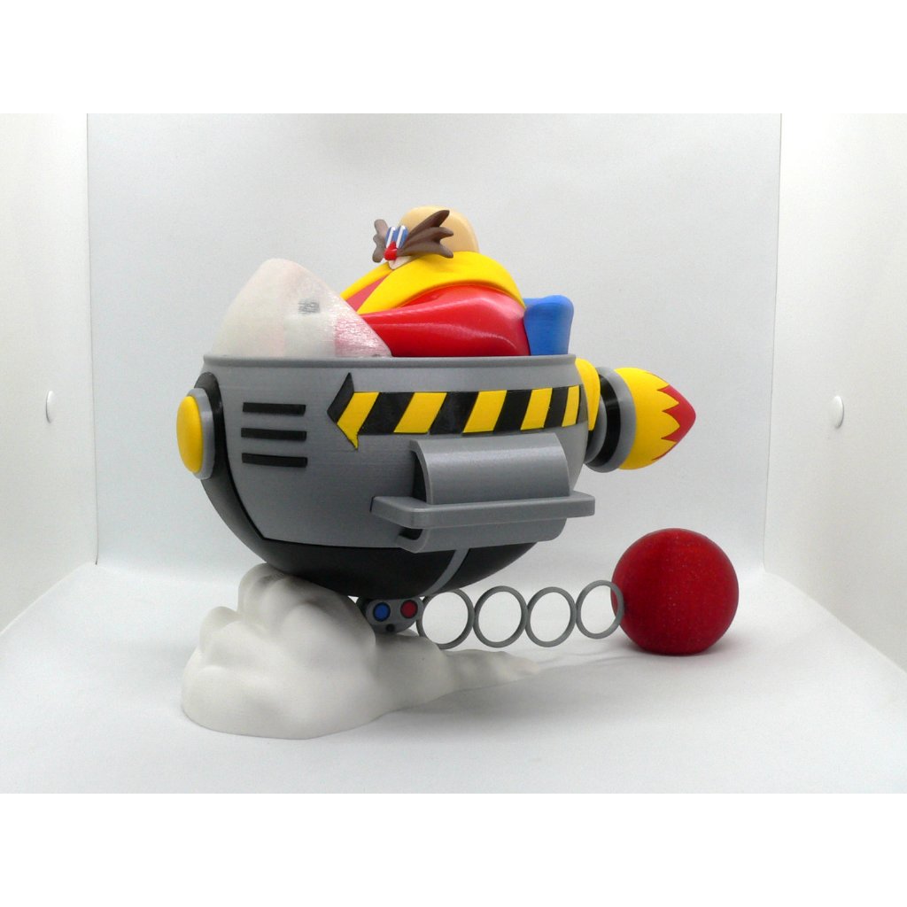 Boneco Colecionavel DR IVO EGGMAN ROBOTNIK SONIC Figura Decorativa Action Figure Impressao 3d