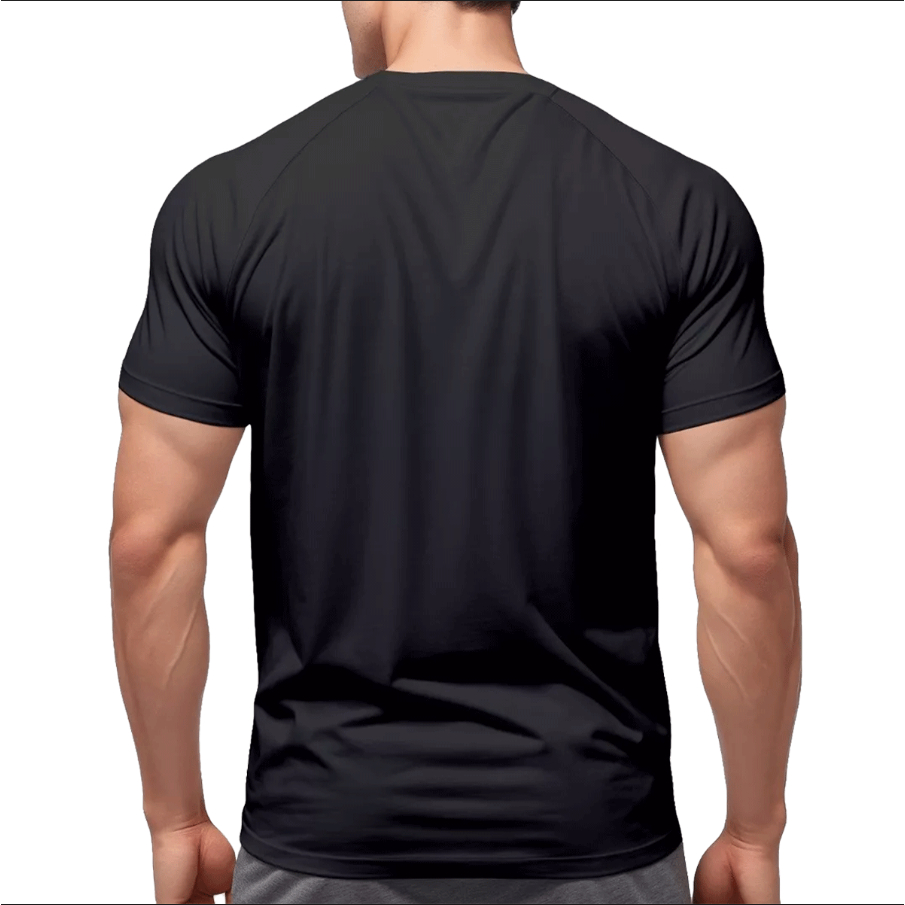 Camiseta Dry Fit Muscle Fit Original Masculina p/Academia Estrela Militar