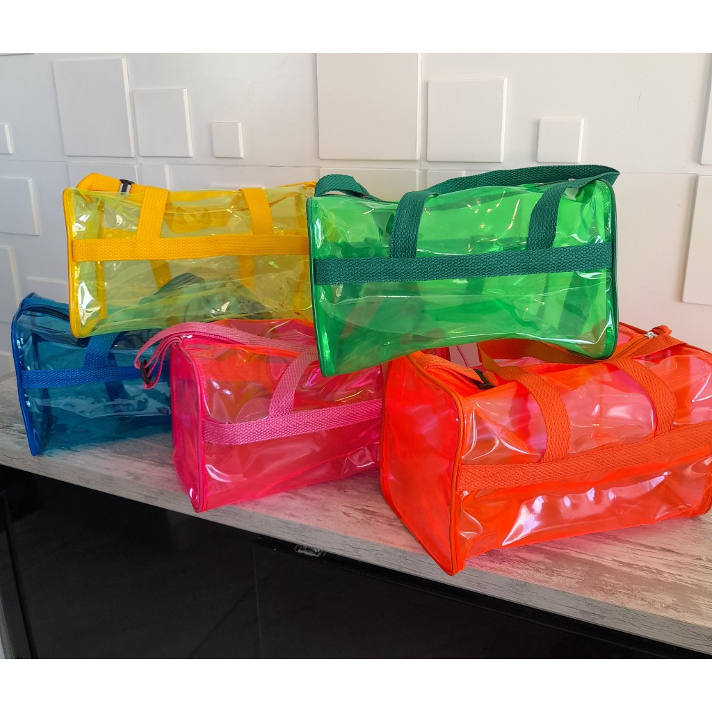 Bolsa mala de cristal colorido