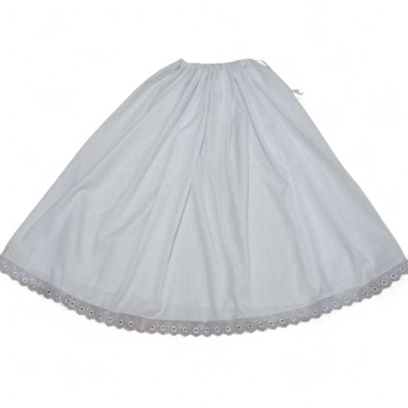 Saia Branca Umbanda Candomblé Ração Simples em Oferta na Shopee