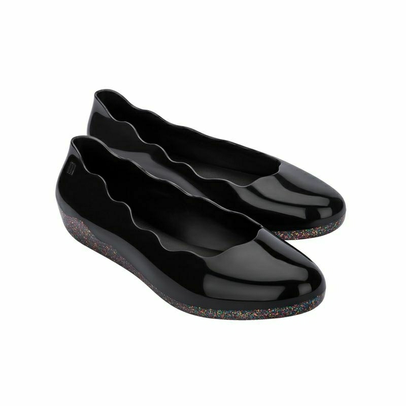 Sapatilha Melissa Tessa AD Vidro/Glitter (36) Original 33690