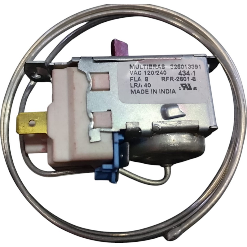 TERMOSTATO FREEZER CONSUL HORIZONTAL FH DUPLA AÇÃO CHA31/CHB53/CHB42 326013391