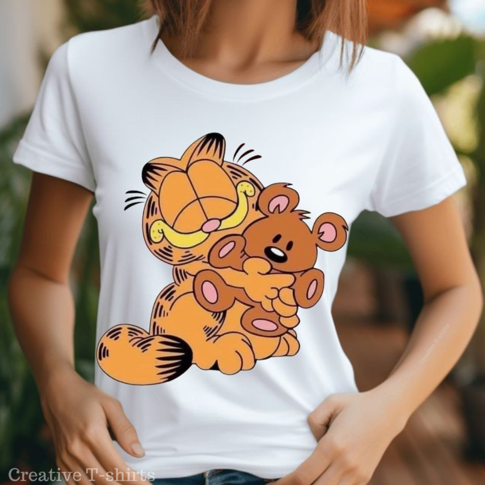 Camisa Estampada Garfield: Blusa Femininas, Masculina e Camisetas  Infantis. Estampas Exclusivas!