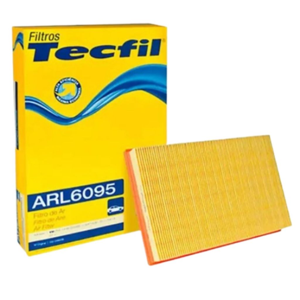 FILTRO AR VW GOL G3 1.0 8V POLO FOX 1.6 ARL6095 TECFIL ORIGINAL em Oferta na Shopee
