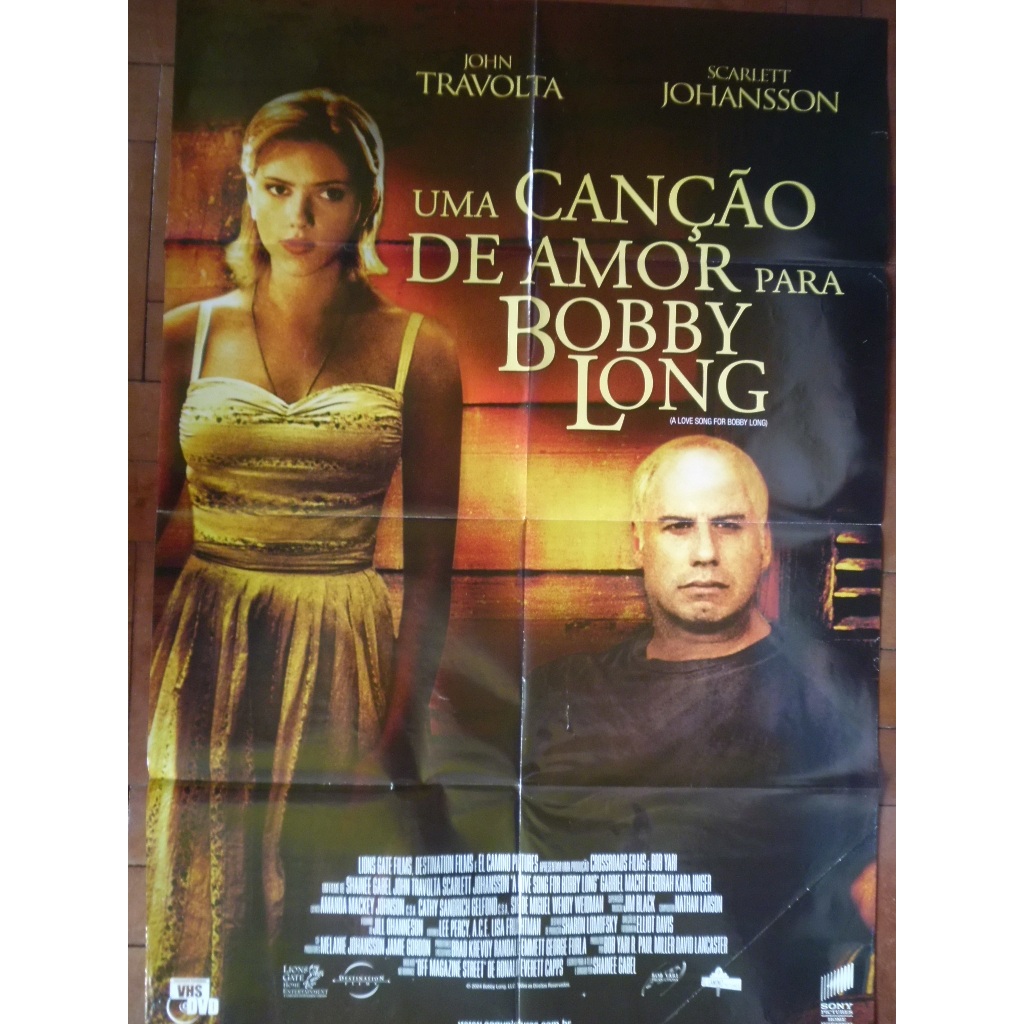 Poster Uma Canção de Amor Para Bobby Long - Leia Descrição