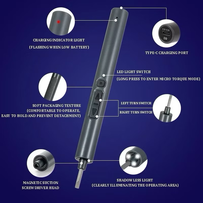 Kit 28 em 1 Chave De Precisão Elétrica Manutenção Celular Notebook E Pc