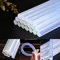 Cola Quente Bastão 10, 20 ou 30 Bastões de Cola Silicone Quente Artesanato Cola Diy