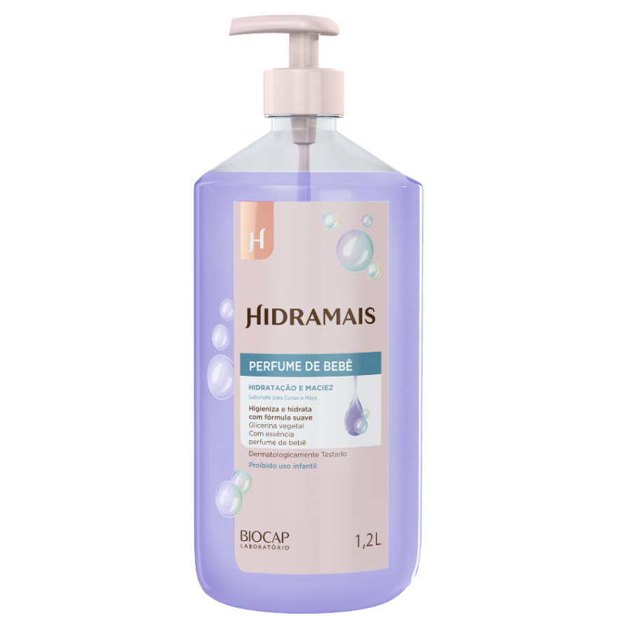 Sabonete Liquido Perfume de Bebê 1,2L Hidramais