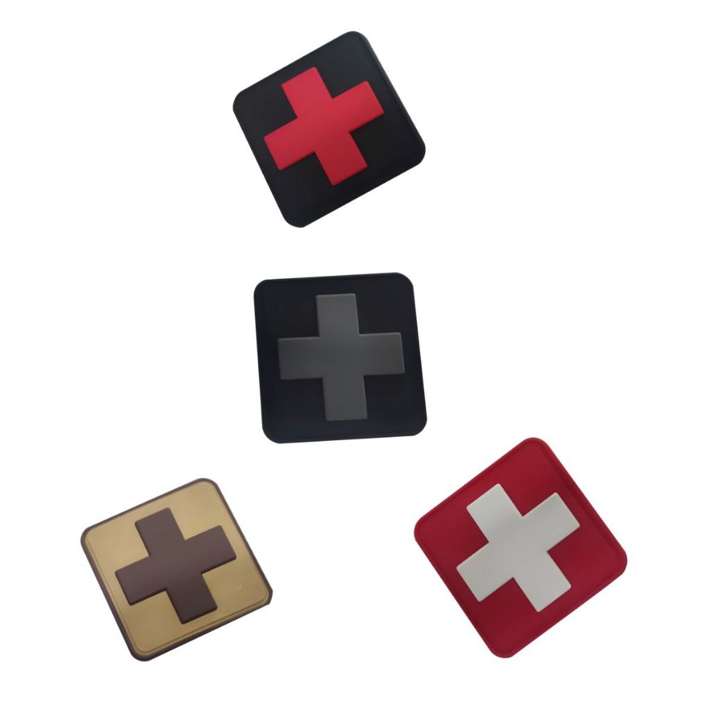 Patch Emblema Médico Emborrachado Varias Cores com Velcro