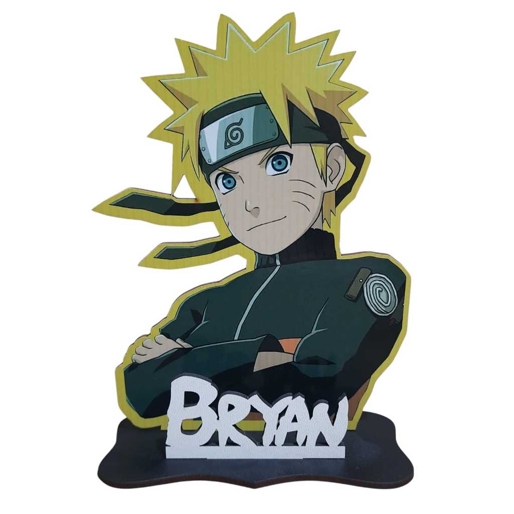 Centros de Mesa, Naruto em adesivo fotografico, Anime