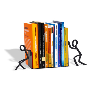 Suporte De Livro Aparador E Organizador Porta Livros  Em Aço Toni Organiza Livros em Oferta na Shopee