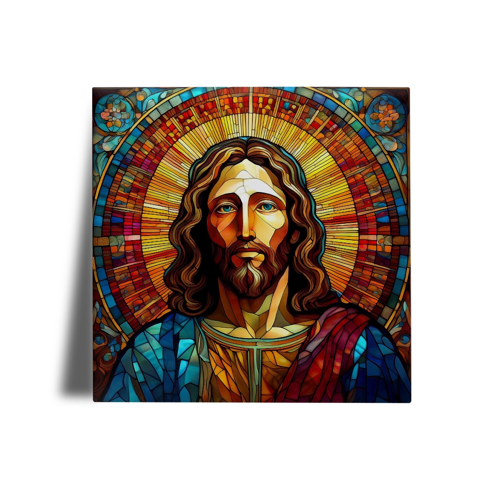 Azulejo Decorativo Religioso - Jesus / Nossa Senhora Aparecida / Sagrada Família