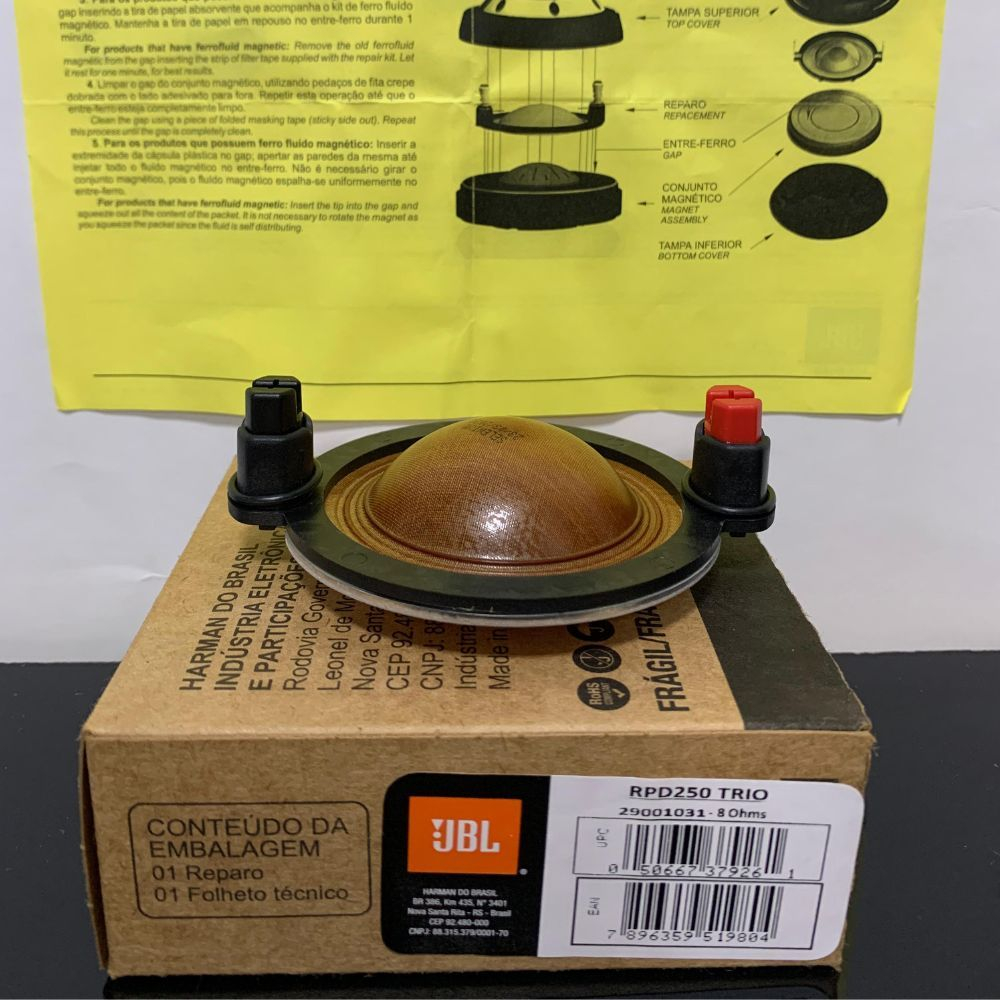 Reparo Selenium Original Para Driver D250 Rpd250 Trio - JBL em Oferta na Shopee