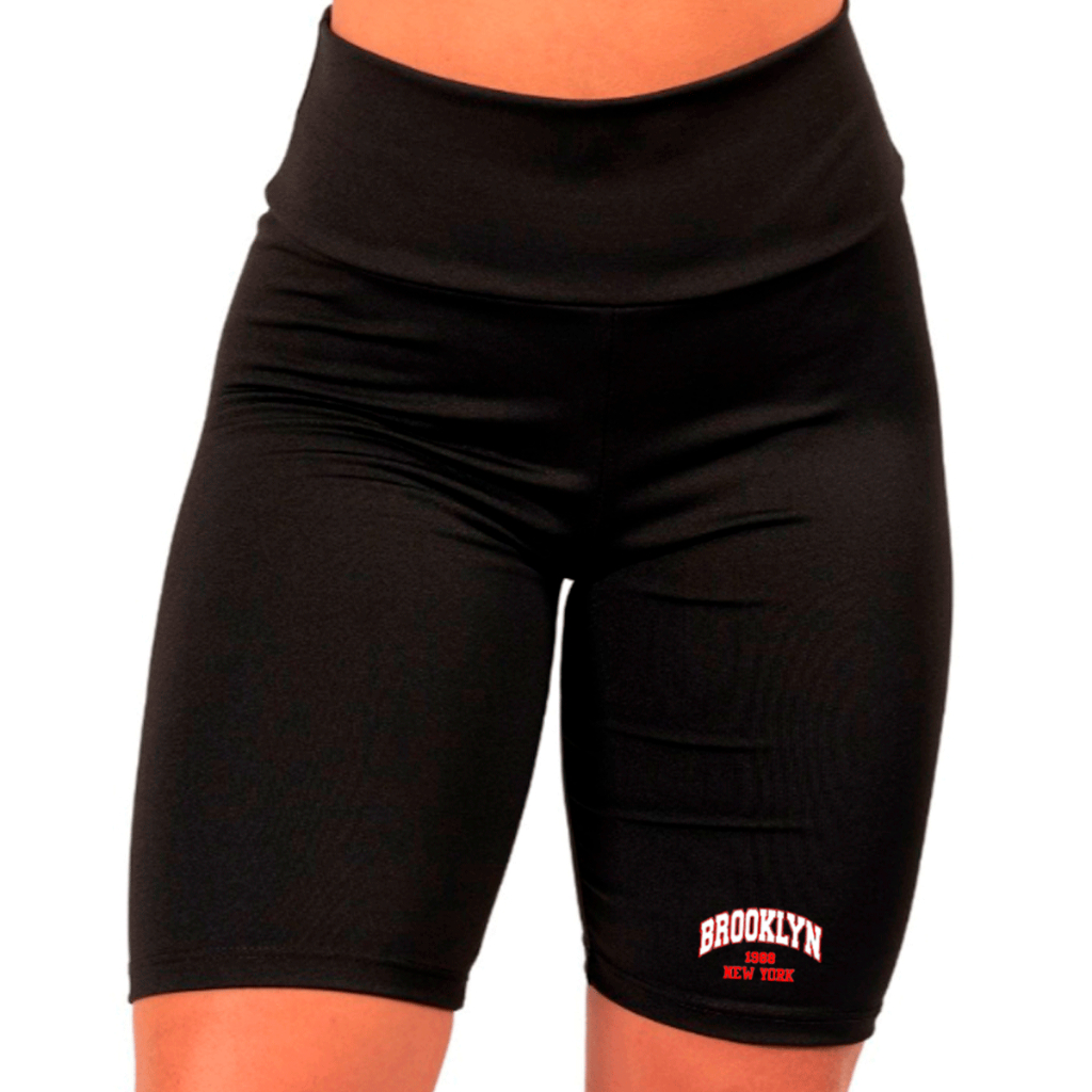 Bermuda Legging Feminina Suplex Cintura Alta Meia Coxa 2025 em Oferta na Shopee