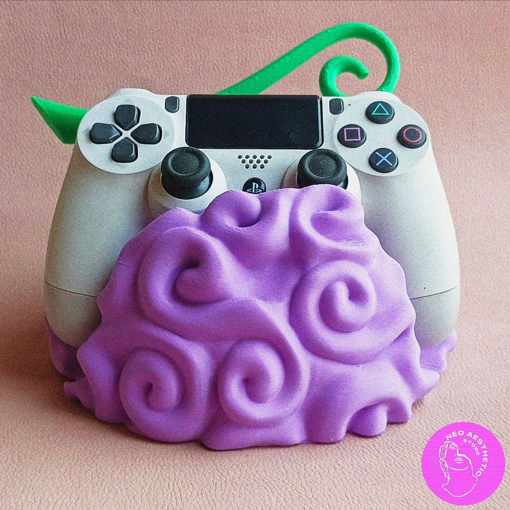 Gomu Gomu no Mi - One Piece - Suporte Stand de Controle Joystick - Colecionável - Anime - PS4 PS5 XBOX