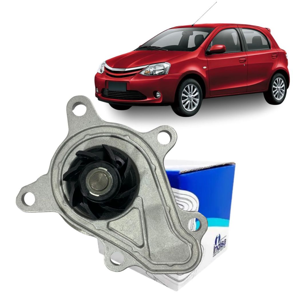 Bomba Água Original Indisa Toyota Etios 1.3 1.5 2012 Á  2016 - Spare Parts and Accessories for Vehicles