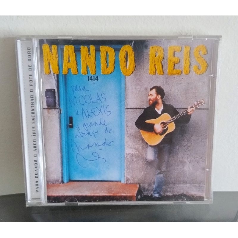 5 CDs Nando Reis - Para Quando o Arco Íris autografado - Drês - 12 de janeiro - Ao Vivo MTV - Sim e Não + DVD Luau MTV