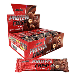 Protein Crisp Bar Integralmédica Trufa De Avelã Cx 12un 45g em Oferta na Shopee