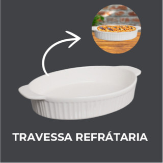 Travessa Refratária de Porcelana Sandy - Hauskraft