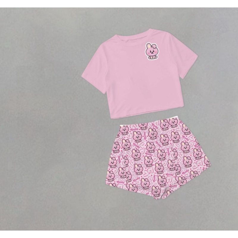 Imagem pijama tradicional bts doramas Personalizados roupa de dormir signos Babydoll