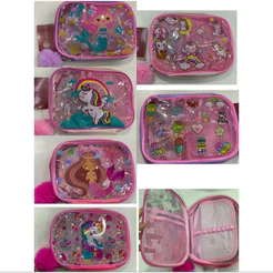 Estojo Box organizador escolar Infantil/unissex