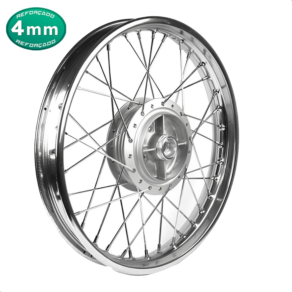 Roda Traseira Completa Raiada Yamaha Ybr 125 Factor 125
