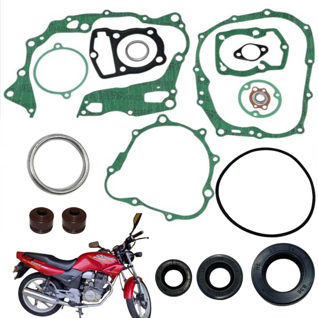 Kit Jogo Juntas Motor Retentores Cbx200 Strada Xr200 Nx200