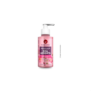 Skin care Sabonete Facial Clareador Rosa Mosqueta - Limpeza Profunda e Uniformização Rubinova 150ml em Oferta na Shopee