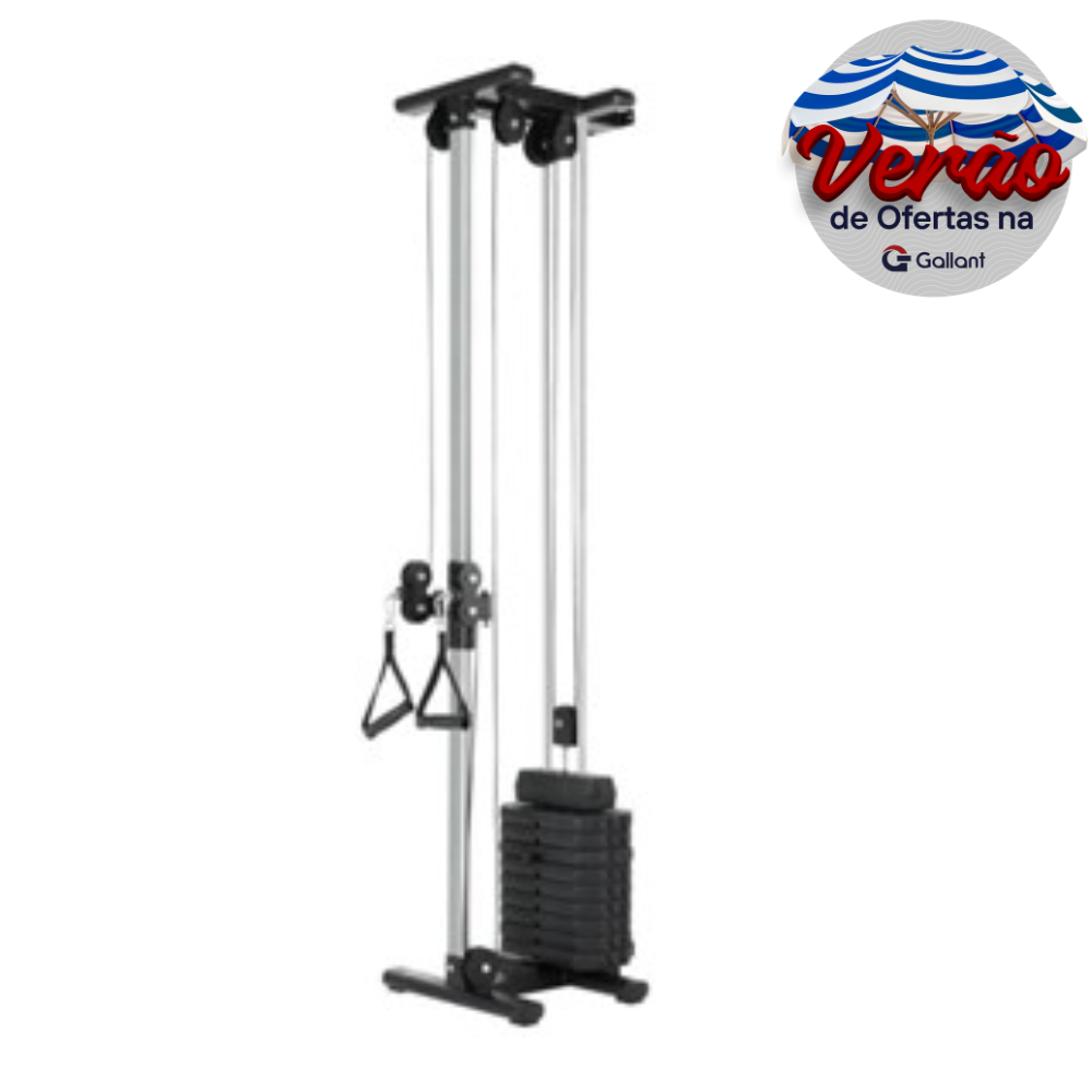 Monocross Over Fixo De Parede Polia Dupla Gallant Elite 65 Kg GEM65H12A-PT - Sports & Outdoors