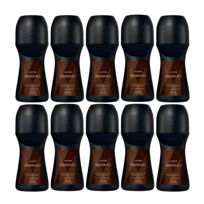 Kit com 10 Desodorantes Roll-on Segno-Avon em Oferta na Shopee