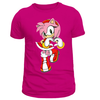 Camiseta Sonic 100% algodão cores disponiveis adulto e infantil. em Oferta na Shopee