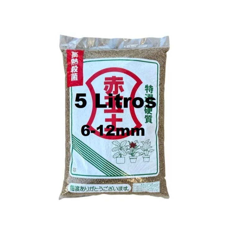 Substrato Akadama 5 Litros 2-6mm (p) Bonsai Suculentas e Cactos