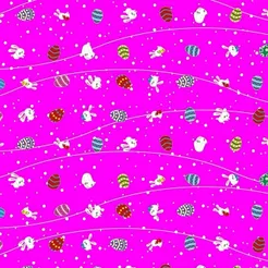 25~100 Sacos Express P/OVO DE PÁSCOA COELHOS PINK Ovo Páscoa 100g a 150g - 24X24 cm INOVE (CHOCO)
