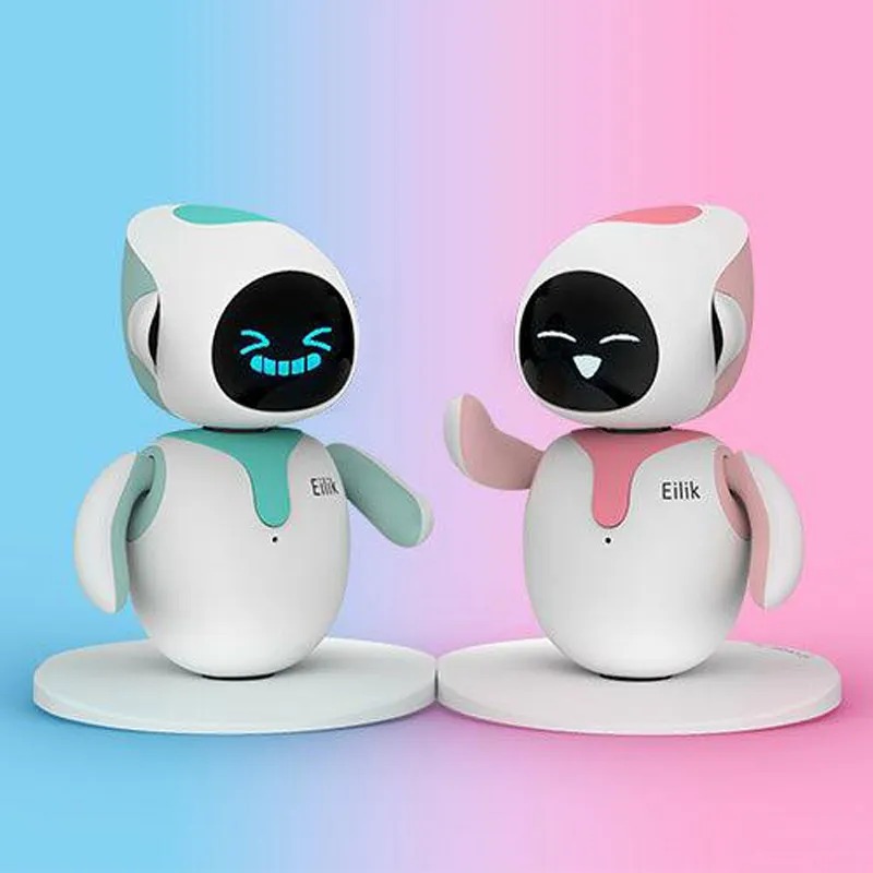 Eilik-Robô Inteligente  Robô fofo para crianças e adultos, seu companheiro interativo perf...