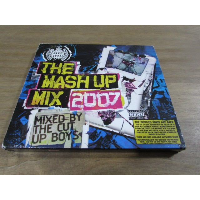 CD DUPLO- THE MASH UP -MIX 2007 **MIXED BY THE CUT UP BOYS**