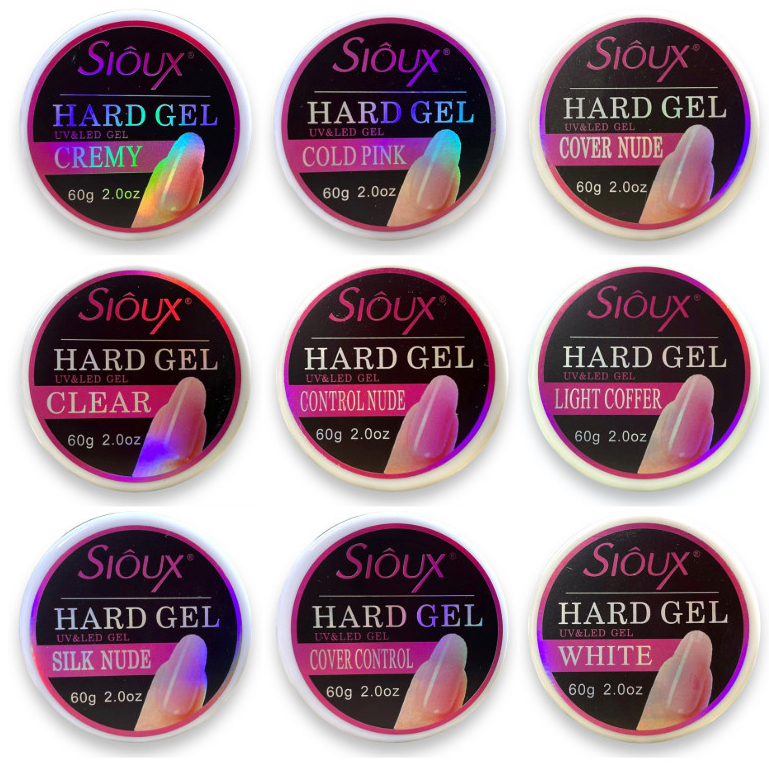 Sioux Hard Gel para unhas alongamento 60G