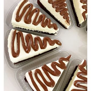 Embalagem Fatia de tortas e bolos com tampa delivery - G630 galvanotek em Oferta na Shopee