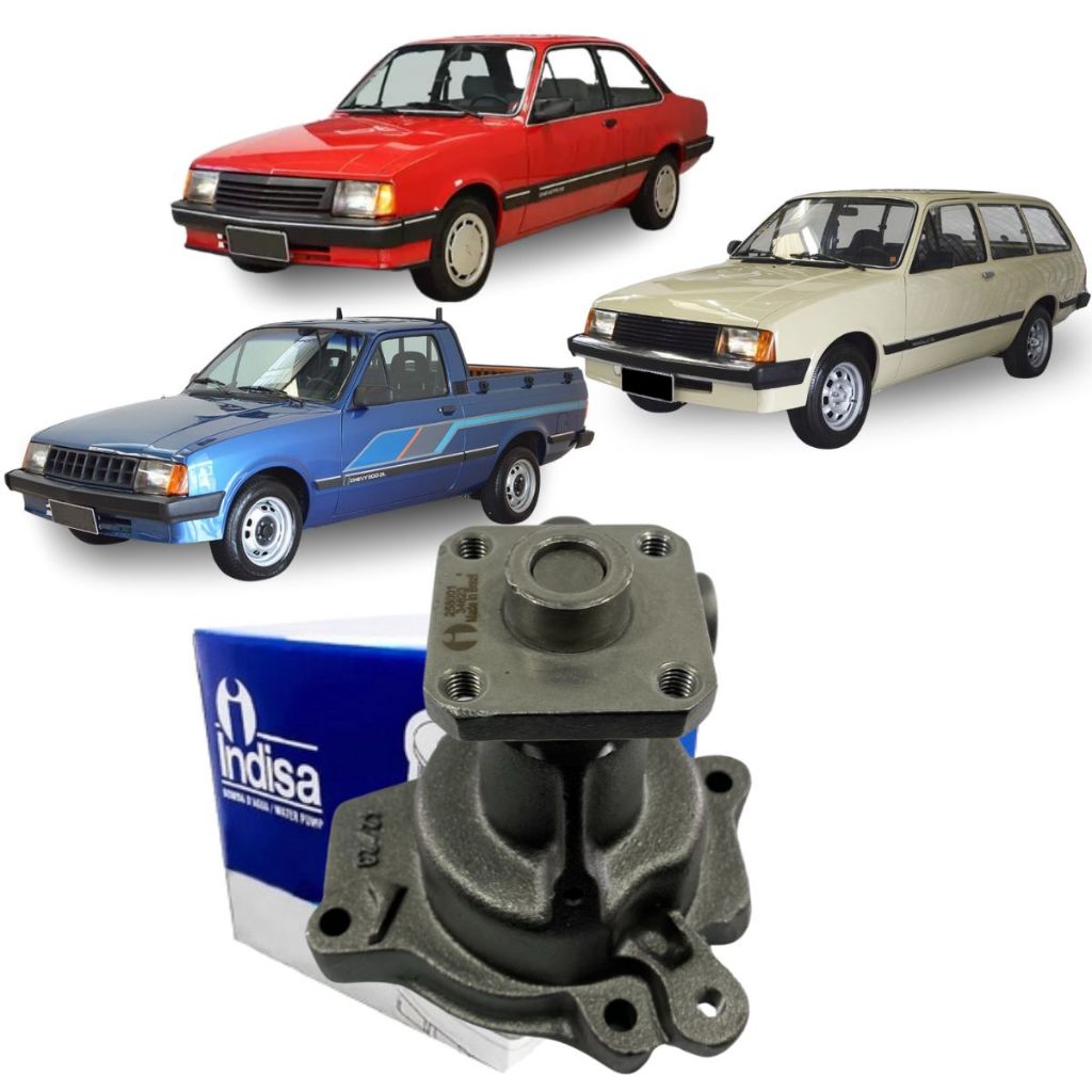 Bomba Água Indisa Gm Chevette Chevy Marajó - Spare Parts and Accessories for Vehicles