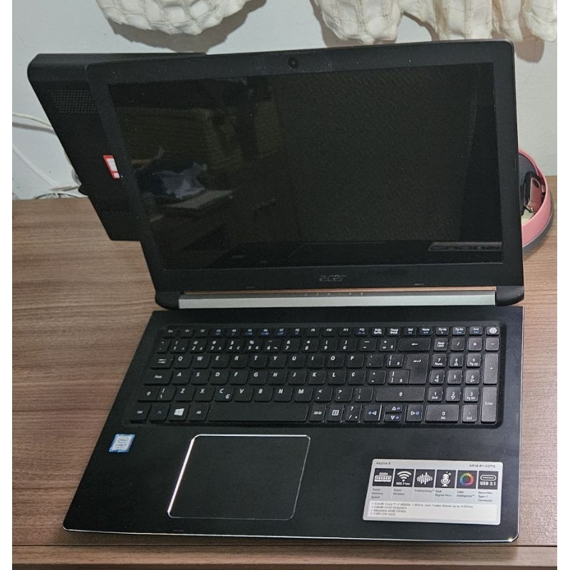 Notebook Acer Intel Core I7-12650h 8gb 256 Ssd 15,6 Fhd