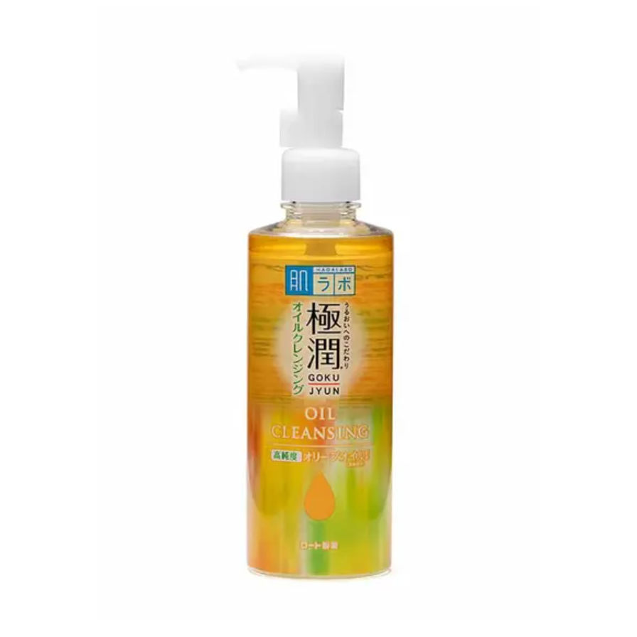 Demaquilante Hada Labo Gokujyun Oil Cleansing 200ml e 180ml em Oferta na Shopee