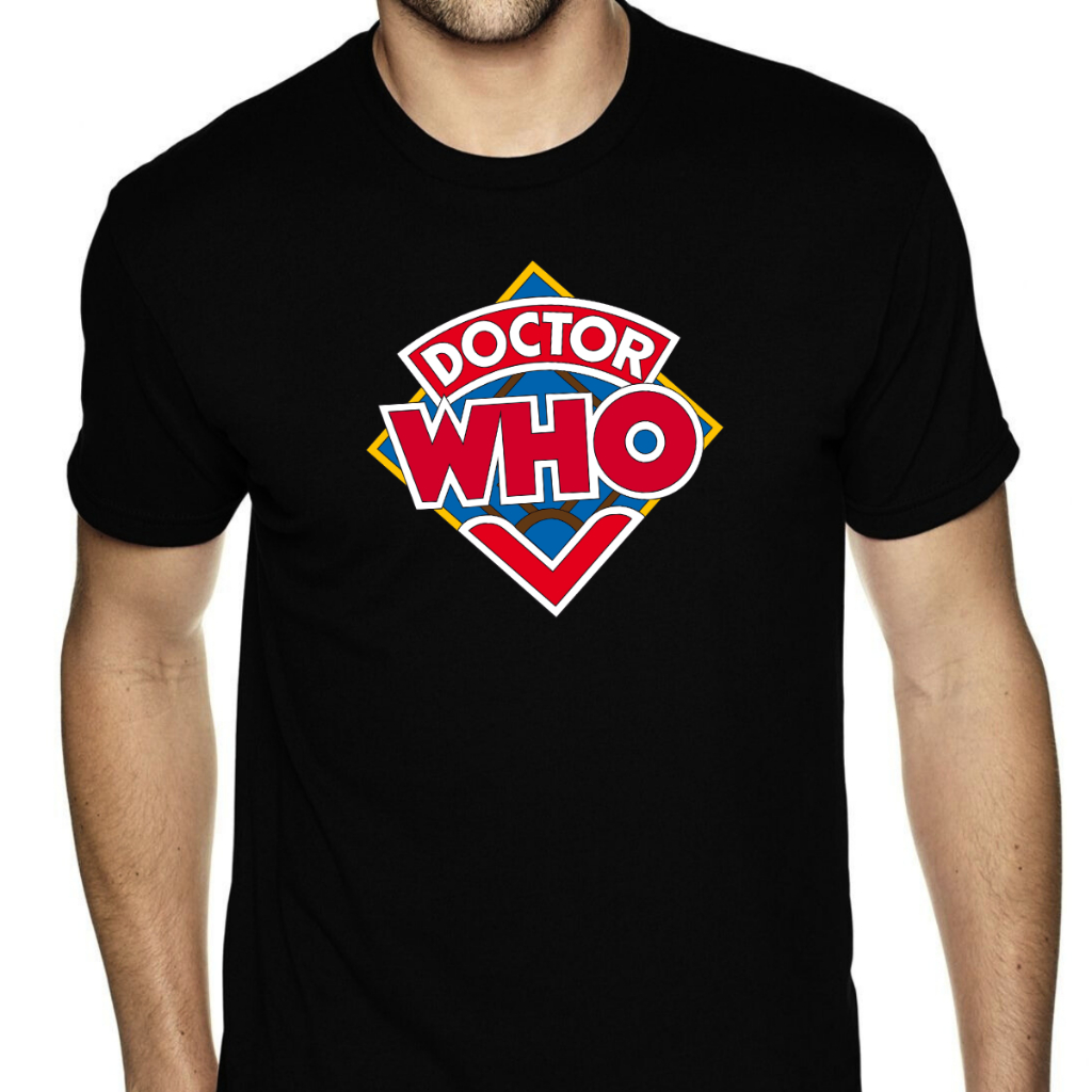 Camiseta Doctor Who Masculina TARDIS Seriado Britânico Gallifrey Preta Algodão Estampada