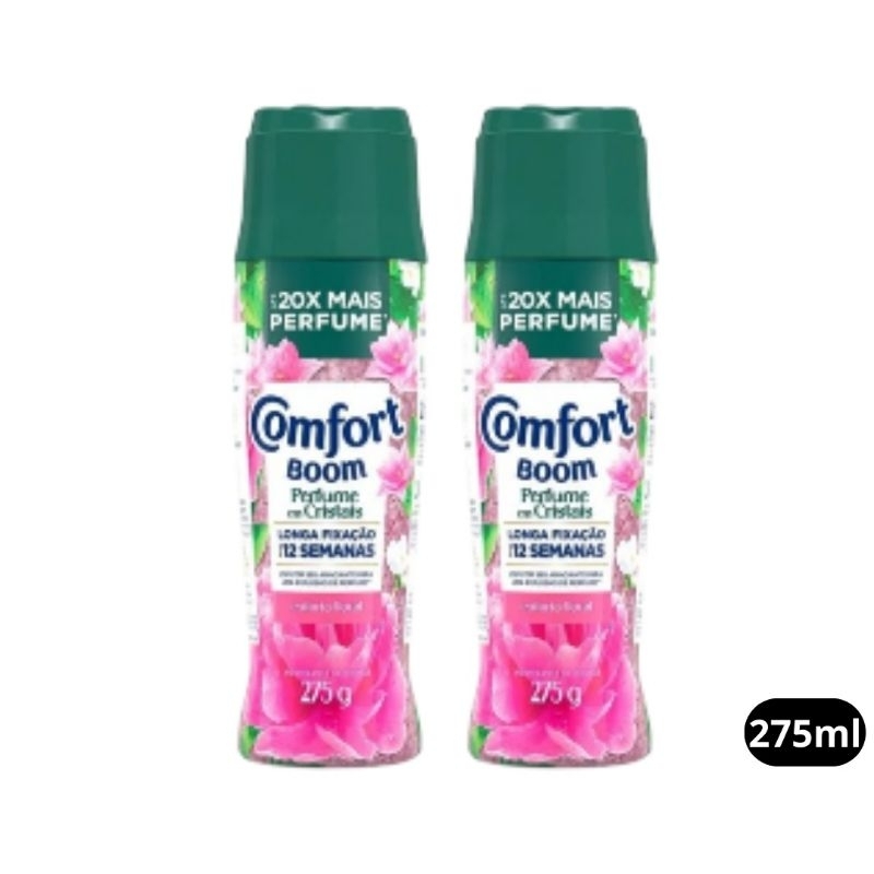 Kit com 2 Comfort Boom Perfume em Cristais Euforia Floral 275g em Oferta na Shopee