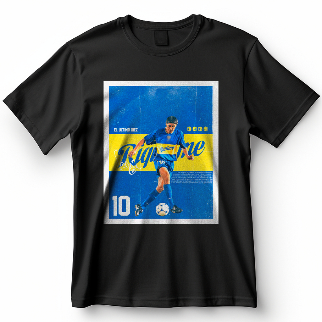 Camiseta Riquelme Ultimo 10 Blusa Camisa Futebol 100% Algodão