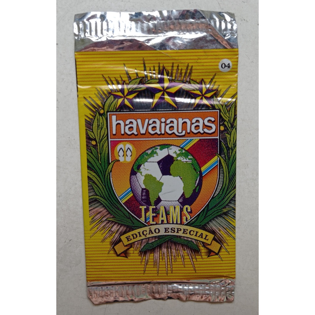 Envelope Lacrado - Figurinhas Havaianas Teams -Edição Especial