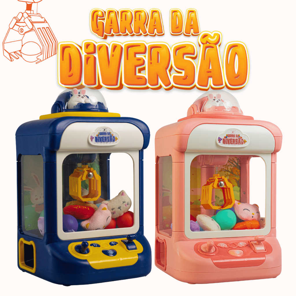 Maquina De Pegar Bichinho Infantil Maquina de Ursinho Garra Da Diversão
