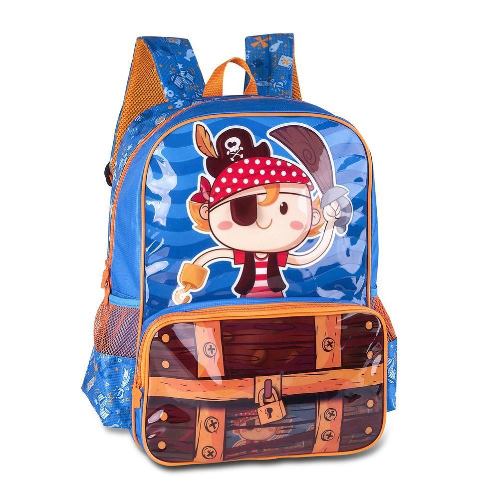 Mochila de Costas G 16 Infantil Piratinha Clio