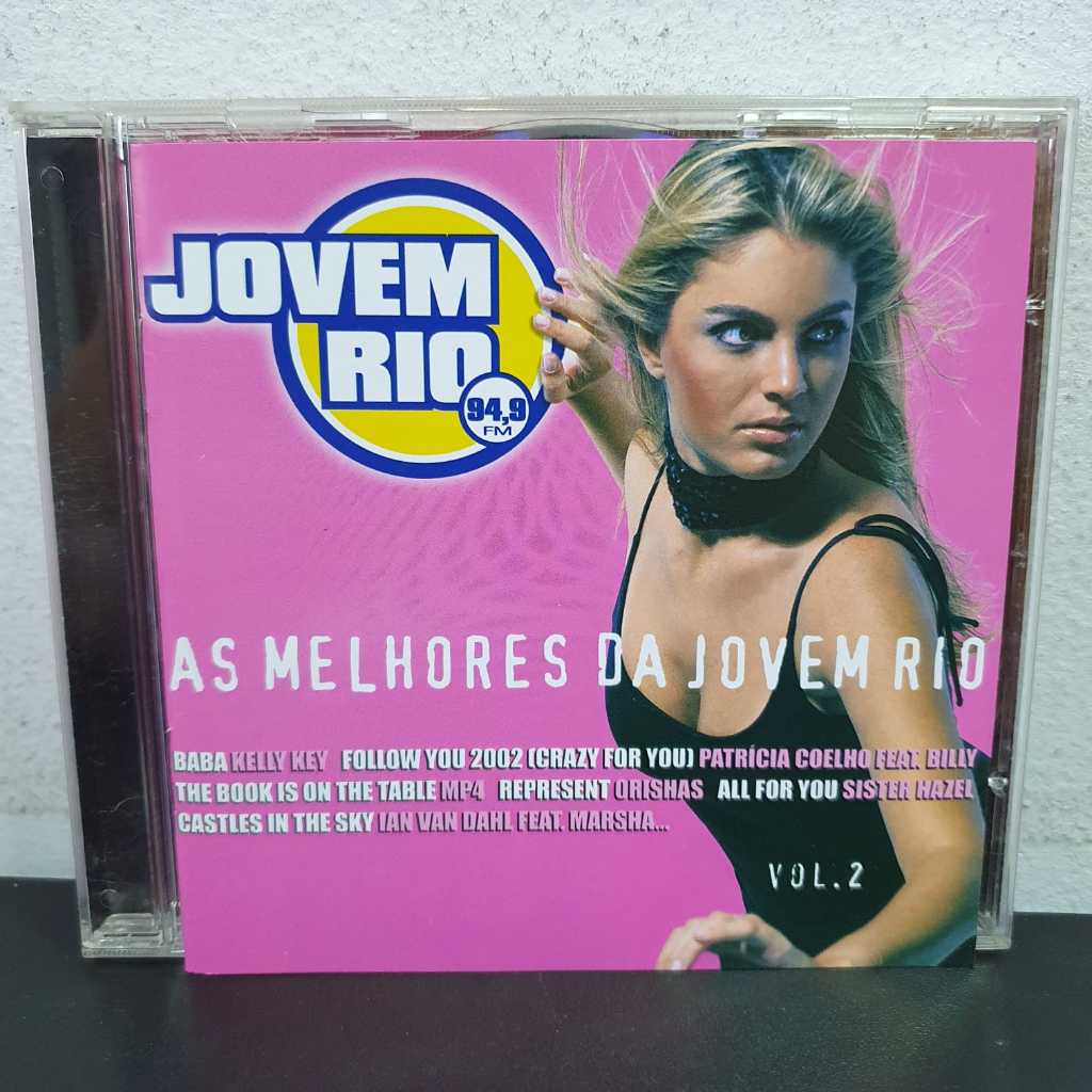 CD As Melhores Da Jovem Rio Vol. 2 Som Livre Spotlight - Kelly Key Ian Van Dahl - Som Livre