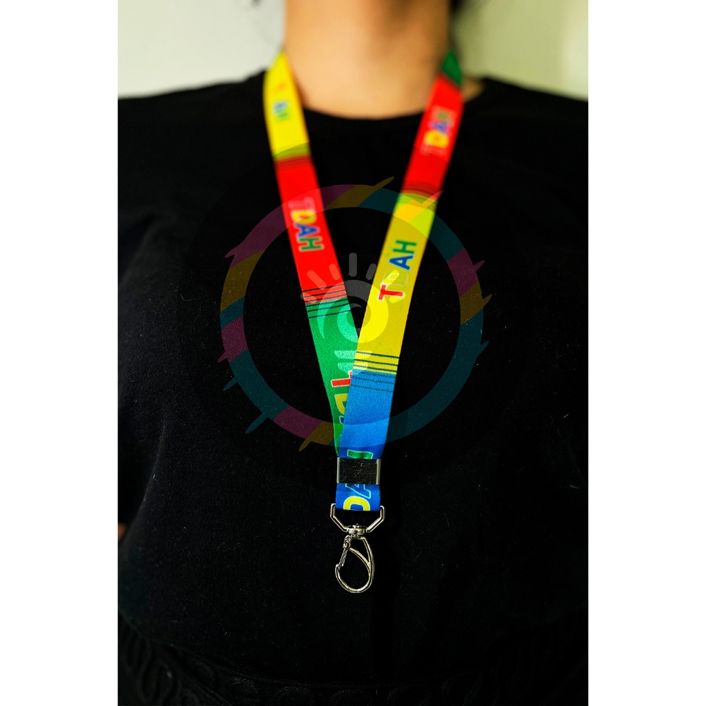 Cordão de Identificação TDAH Deficiência Oculta Porta Crachá em Oferta na Shopee