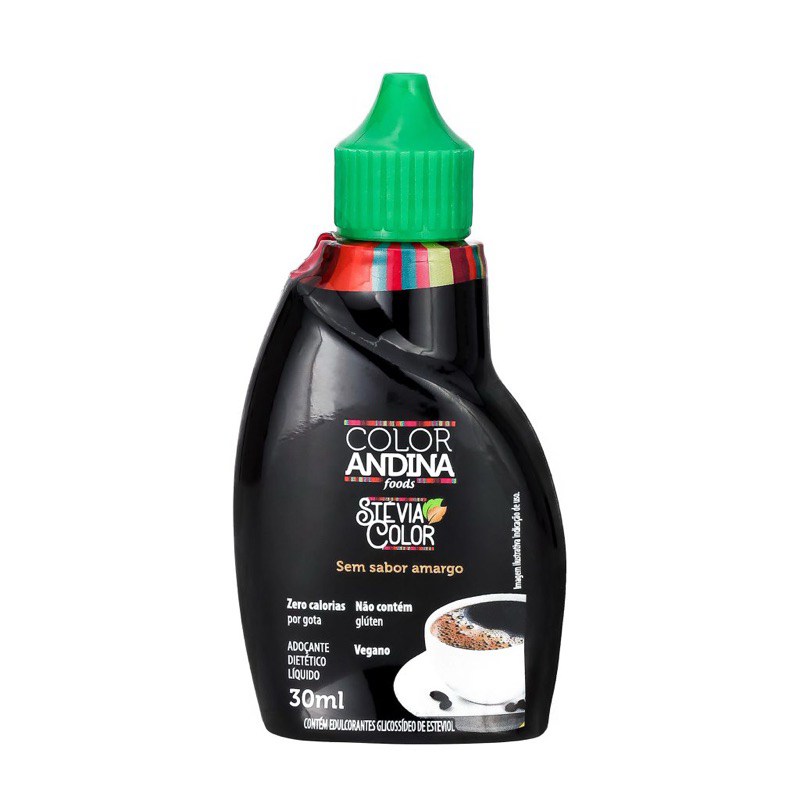 Adoçante Stevia Líquido Color Andina 30ml